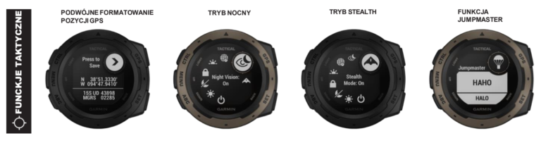 difference between garmin instinct and tactical