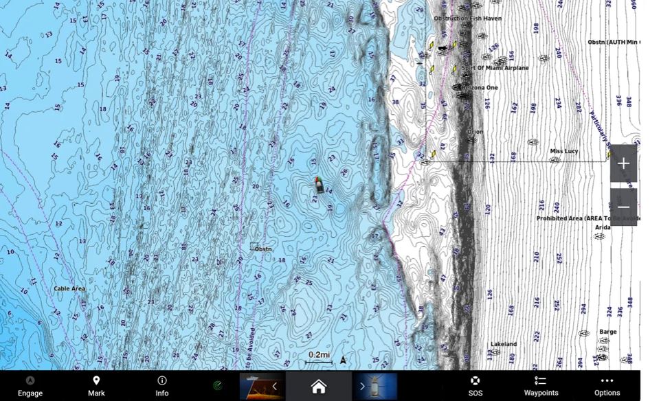 Mapa morska Garmin Navionics