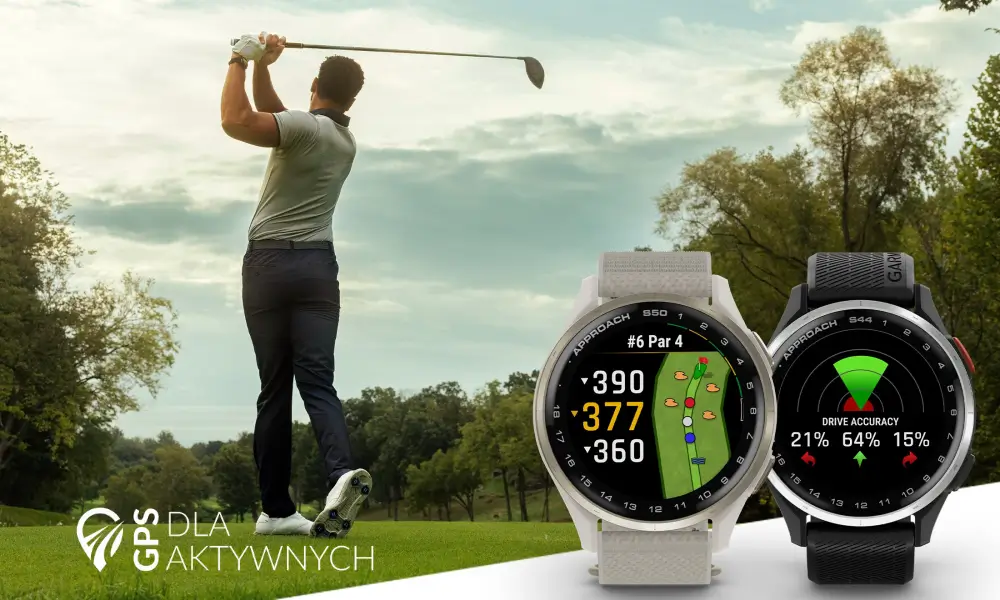 Nowe zegarki golfowe Garmin