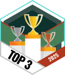 Podium liczby kroków