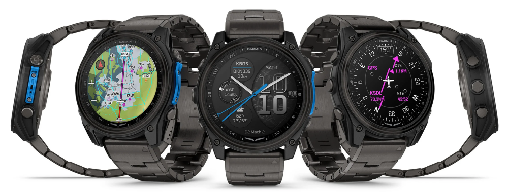 Zegarki lotnicze Garmin