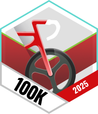 Grudniowa jazda na 100 km