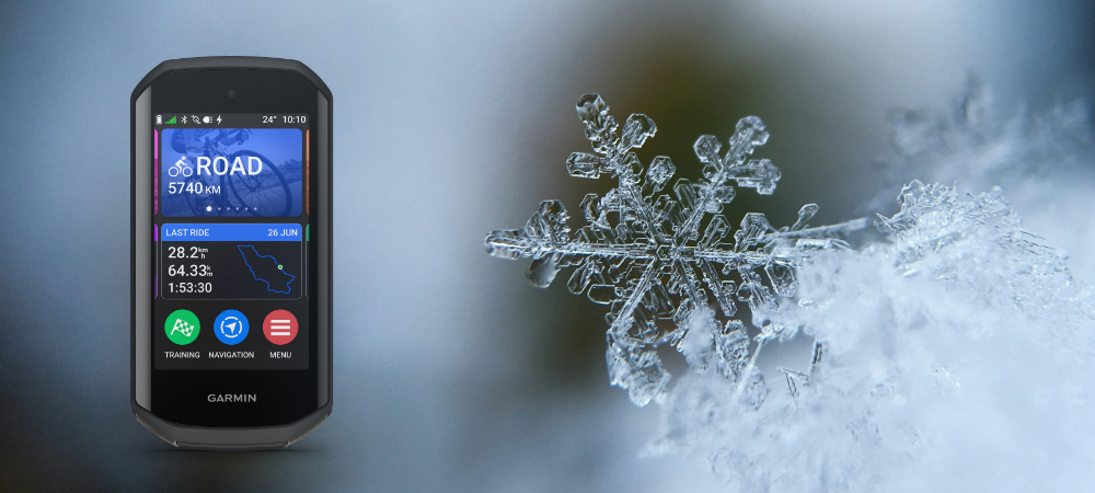 Zimowe wyzwania - Edge 1050