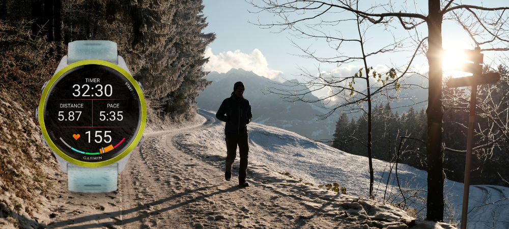 Bieganie zimą - Forerunner 570