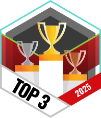 Grudniowe podium liczby kroków