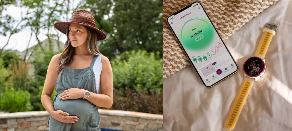 Monitorowanie ciąży w zegarkach Garmin