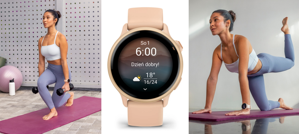 Ćwiczenia po porodzie z zegarkiem Garmin